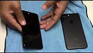 Jet Black iPhone 7 Plus vs Black iPhone 7 Plus