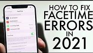 How To FIX Common FaceTime Issues! (FaceTime Notifications, FaceTime Activation Errors)