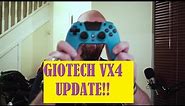 Giotech VX4 PS4 Controller Update!