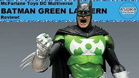 McFarlane Toys DC Multiverse Review: Batman as Green Lantern| Asoka The Geek