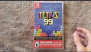 Tetris 99 Physical Version Unboxing