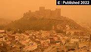 Saharan Sands Float North to Europe, Coating Cities With Dust