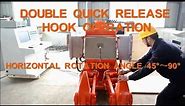 Quick Release Mooring Hook Operation