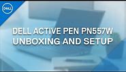 Dell Active Pen PN557W Unboxing and Setup (Official Dell Tech Support)