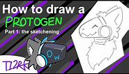 How to draw a protogen (Part 1/2)