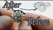 Turning a Vintage Diamond Ring Into a Modern Beauty