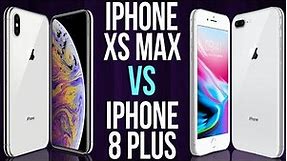 iPhone XS Max vs iPhone 8 Plus (Comparativo)