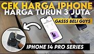 Cek Harga iphone 14 pro series, harga turun sampai 3 juta