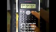 How: CASIO fx-350MS calculator works like fx-570MS