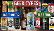Types of beer explained I Ale Beer I Lager Beer I Beer Names I Beer Brands I Craft Beer I Draft Beer