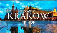 Krakow, Poland 🇵🇱 - by drone in 4K HDR (60fps)
