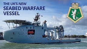 RFA Proteus - the latest ship to join the Royal Naval Service