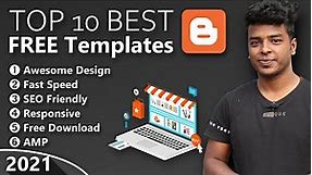 TOP 10 Best FREE Blogger Templates of 2023