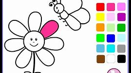 Free Flower Coloring Pages For Girls - Flower Coloring Pages