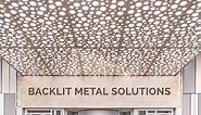 Backlit Metal Solutions - Moz Designs | Architectural Products   Metals