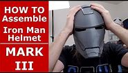 3D Printed Iron Man Helmet Assembly | Iron Man Helmet Mark III