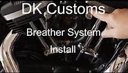 Sportster Iron 883-DK Customs Catch Can Breather System Overview & Install