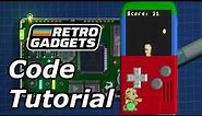 How To Code in Retro Gadgets - 2D Platformer