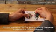 EZSound Module for DIY Audio Cards - Easy to Record - 120 Seconds Recording - High Sound Quality