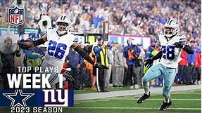 Dallas Cowboys Top Plays vs. New York Giants | 2023 Regular Season Week 1