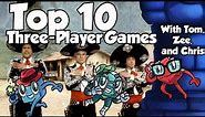 Top 10 Games for Three Players