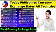 philippine peso to us dollar l philippine peso exchange rate today l riyal to philippine peso
