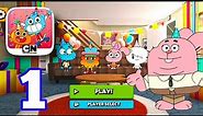 Gumball's Amazing Party Game Gameplay Walkthrough Part 1 (Android, iOS)