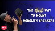 Monolith THX Certified Compact Surround Sound Speakers | Satellite Speaker Mounting