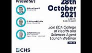 ECA College of Health Sciences (CHS) Launch Webinar