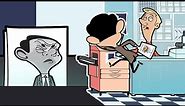 Mr Bean Vs Printer! | Mr Bean Animated Season 3 | Funny Clips | Mr Bean Cartoon World