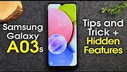 Hidden Features of the Galaxy A03s You Don't Know About | A03s Tips and Tricks | H2TechVideos