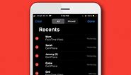 All You Need To Know About Recent Calls On Iphone - DeviceMAG