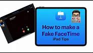 Keynote Tips: How to make a Fake Facetime Call (iPad Tutorial 2020)