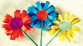 How to Make Paper Flowers For Kids