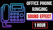 Office Phone Ringtone Sound Effect🎧 Office Phone Ringing Sound Effect🎧 (1 Hour)