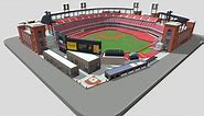 Busch Baseball Stadium - 3D model by nuralam018