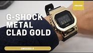 Unboxing G-Shock Metal-clad Gold GM5600G-9