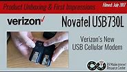 Verizon Novatel USB730L - USB Cellular Modem | Product Unboxing