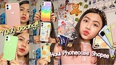 HAUL AND TRY ON CASE HP SHOPEE MURAH"