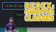 2.3: Regular Expressions: Character Classes - Programming with Text