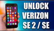 Unlock Verizon iPhone SE 2 2020 & SE by IMEI Permanently To Use With ANY SIM in the World (1-24h)