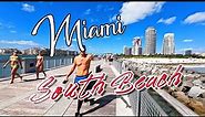 Miami South Beach Walking tour \ South Pointe Park Pier \ Miami Florida 4K \ 2023
