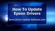 How To Download & Update Epson Drivers