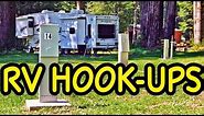 HOW TO: Hook Up an RV - Connecting Your RV to Full Hook-Ups