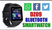 DZ09 SmartWatch I Bluetooth SmartWatch I How to connect with your phone via bluetooth & application