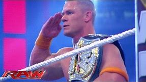A look at John Cena's extraordinary career: Raw, Oct. 21, 2013