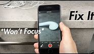 iPhone 6 Camera Autofocus Not Working - How to Fix
