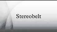 Stereobelt