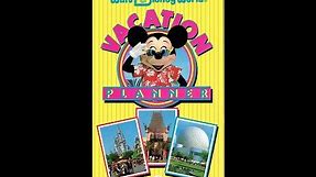 1993 Walt Disney World Vacation Planning Video - InteractiveWDW