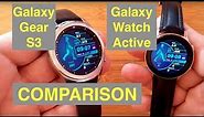 SAME PRICE: Galaxy Watch Active vs Galaxy Gear S3 Smartwatch Quick Comparison, Which to Buy?